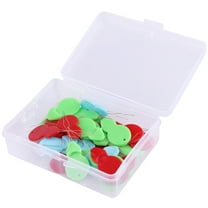 QIFULL 50 Pcs Plastic Sewing Needle Threaders for Hand and Machine Needles