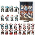 thumbnail image 4 of Christmas Advent Cale-ndars 2025 Panda Pendant - K-ids Holiday Countdown Set for B-oys & G-irls, - Buildable Surprises & Panda Pendant for Gamers Collectible Gift for Christmas ,E, 4 of 8