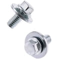 thumbnail image 3 of Bolt MC Hardware 024-11612 Hex-Head Flange Nuts with Fender Washers - M6x1.0x12mm, 3 of 3