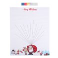thumbnail image 1 of Feliz Navidad Dibujos animados DIY Huella digital Invitado Firma Pintura Decoración (Tipo B Papá Noel), 1 of 8