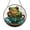 Acrylic 3.5 Inch, variant on Cute frog in cup stained glass look window panel for cheerful interior decoration