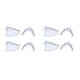 thumbnail image 1 of 4 Pares de Protectores Laterales para Anteojos, Protectores Laterales Transparentes para Anteojos de Seguridad, 1 of 7