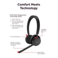 thumbnail image 3 of Auriculares inalámbricos Lenovo VoIP Bluetooth 5.3 con cancelación de ruido, 3 of 9