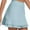 Light Blue, variant on ABATAB Athletic Shorts for Women Yoga High Waist Skort Workout Golf Cute Tiered Trendy Summer Outfits with Zipper Pockets