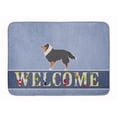 thumbnail image 1 of Carolines Treasures BB5534RUG Sheltie & Shetland Sheepdog Welcome Machine Washable Memory Foam Mat, 1 of 4