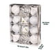 thumbnail image 3 of Herunwer Christmas Balls Ornament Christmas Baubles Decorative Ball Hanging Pendants for Xmas Wedding Anniversary Office Party Supplies, 3 of 3