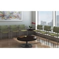 thumbnail image 5 of KFI Studios Evolve Dining Chair, Natural Wood Back, Black Vinyl Seat, 5 of 5