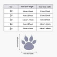 thumbnail image 3 of Novazen Dog Boots 4-Pack, Anti- Paw Protectors for Small Dogs, Chihuahua Yorkie Pomeranian Winter Snow Shoes with Rugged Sole (PK3), 3 of 8