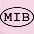 thumbnail image 2 of CafePress - MIB Oval Infant Bodysuit - Baby Light Bodysuit, Size Newborn - 24 Months, 2 of 4