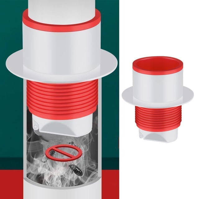 Preveniencia de flujo de retorno de drenaje de piso, prevención de olores de olor a enchufe de drenaje para la cocina para tubería de 75 mm de 50 mm