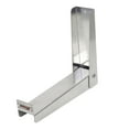 thumbnail image 3 of Extreme Max 5001.6672 Universal Aluminum Folding Tire & Cable Wall Hanger for Race Trailer, Garage, Shop, Enclosed Trailer, Toy Hauler - Silver, 3 of 5