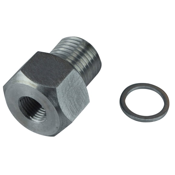 ICT Billet LS Engine Swap M16 1.5 Adapter to 1/8 NPT Oil Pressure Sensor LS1 LM7 LR4 LQ4 LS6 L59 LQ9 LM4 L33 LS2 LH6 L92 L76 LY2 LY5 LY6 LC9 LFA LH8 LMG LS3 L98 L9H L20 L94 LZ1 L99 L96 LC8 L77 551172