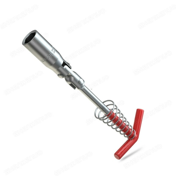 HEAVY DUTY 16MM T HANDLE SPARK PLUG SPANNER WRENCH REMOVER SOCKET REMOVAL