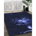 thumbnail image 2 of Ahgly Company Indoor Rectangle Patterned Night Blue Area Rugs, 8' x 12', 2 of 6