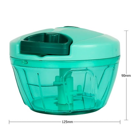 

Livesture Multifunction High Speedy Chopper Shredder Manual Meat Grinder Kitchen Tools Blue