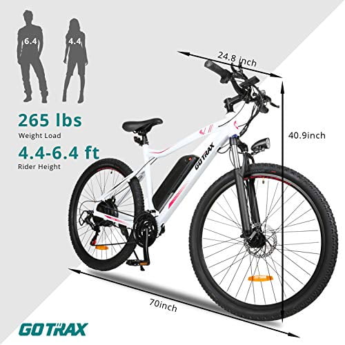 GOTRAX 27.5 inch Electric Bike with 48V 