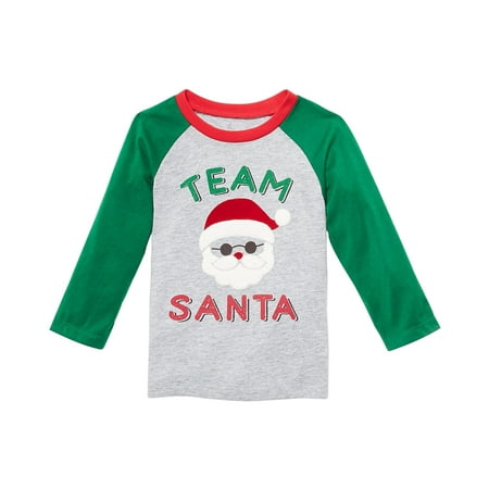 

First Impressions Infant Boys Team Santa Print T-Shirt