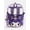 Lavender, variant on Boys 17" Clear Creeper Backpack with Lunch Box and Keychain, 3-Piece Set, Green