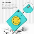 thumbnail image 4 of Decase iPad Case for 10.2 inch 7th/8th/9th Gen (2021/2020/2019),iPad Air 3rd, iPad Pro10.5, with Built-in Screen Protector Removable and Adjustable Shoulder Strap Rotating Stand Cover,Mint, 4 of 8