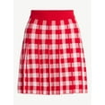 thumbnail image 6 of Free Assembly Women's Pleated Mini Sweater Skirt, Sizes XS-XXL, 6 of 6