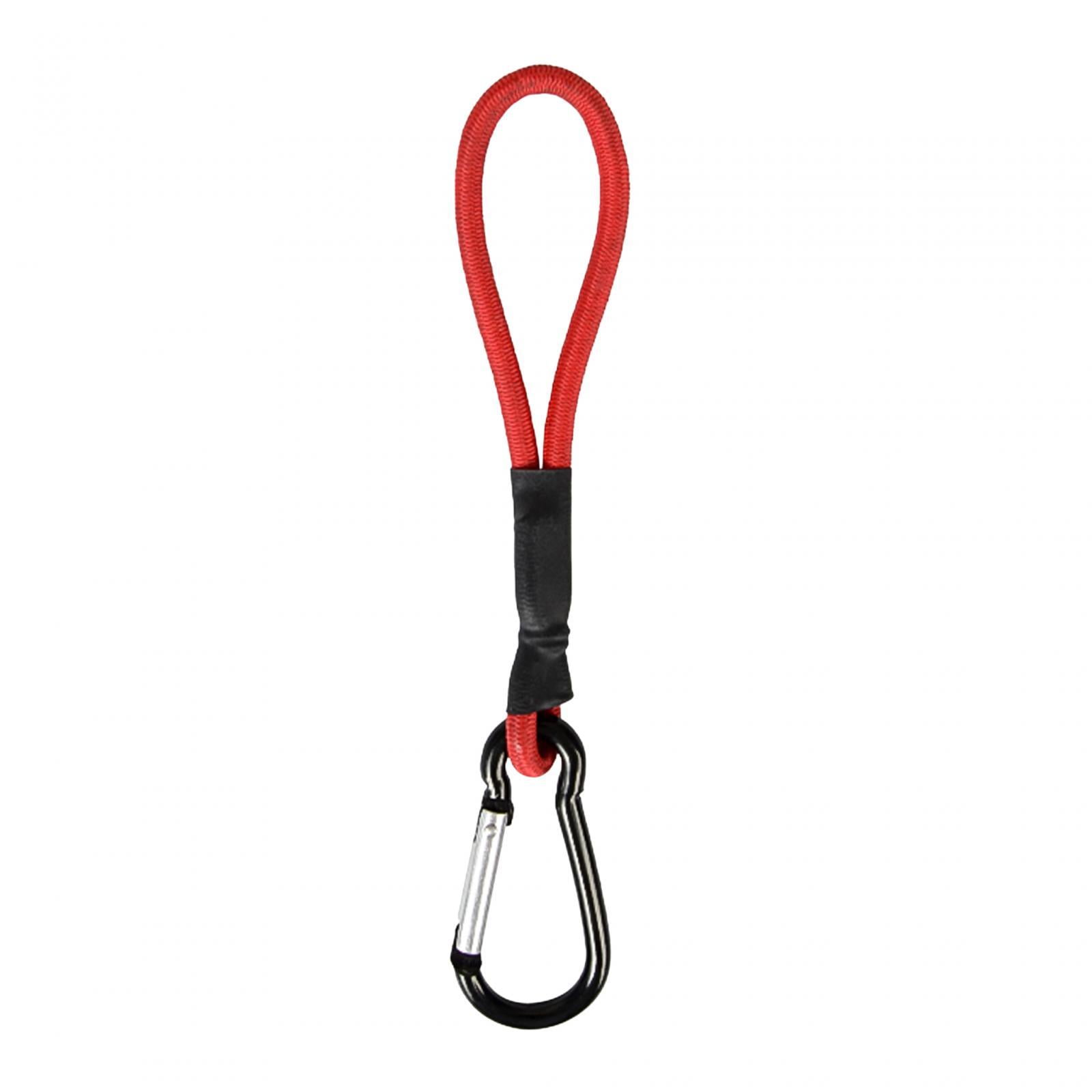 Bungee Cord with Carabiner Hook Canopy Ties with Hooks for Tarps Wire