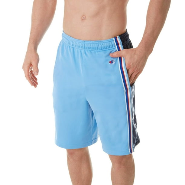 blue basket ball shorts