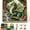 Dragon Fabric Poke Craft #F, variant on Mythic Dragon Realms 3D Fabric Poke Art Kit, Dragon Fabric Poke Craft | 3D Fabric Poke Art DIY Kit for Adults with Pre-Cut Squares, Handmade Fantasy Wall Decor Gift for Dragons Lovers