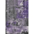 thumbnail image 2 of Addison Rugs Mayfield Premium Machine Washable Transitional Abstract Purple Rectangle Rug, 3' x 5', 2 of 7