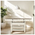 thumbnail image 2 of Ashley Bolanburg Engineered Wood Counter Height Dining Table in Two-Tone, 2 of 6