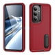 thumbnail image 1 of Para Samsung Galaxy S26 5G Funda para Teléfono de 6,3" con Soporte Incorporado, Funda Protectora Resistente a Prueba de Golpes/polvo/caídas de Grado Militar para Samsung Galaxy S26 5G,Rojo, 1 of 8