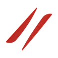 thumbnail image 3 of Arrows Vanes 4 Inch Plastic Feather Fletching for DIY Archery Arrows 100 Pack(Red), 3 of 8