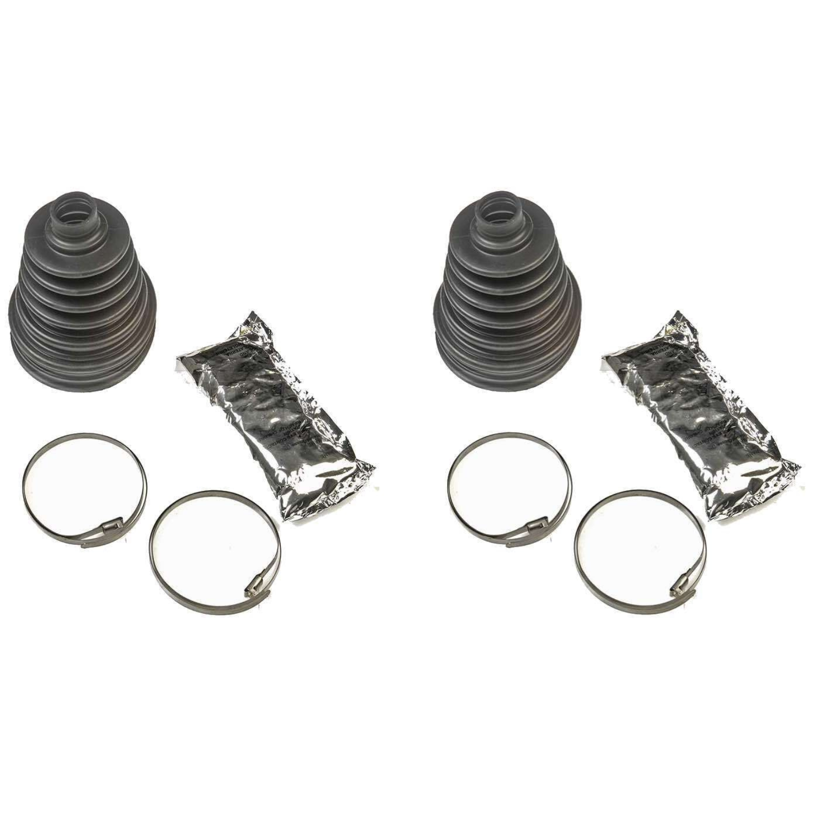 Pair Set 2 Universal Front Outer CV Joint Boot Kits Dorman Left & Right