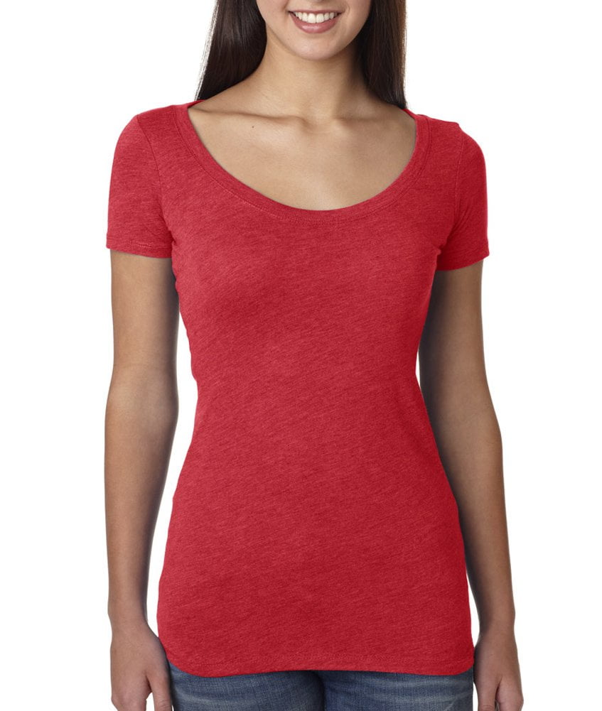 Women's Tri-Blend Scoop Tee