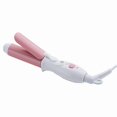 thumbnail image 2 of Mini rizador de flequillo de aire, esmaltado de cerámica, pequeño rizador eléctrico, hebilla de cabeza de flor de pera, permanente para el cabello, 2 of 5