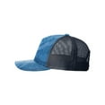 thumbnail image 2 of Richardson 112PFP Printed Five-Panel Trucker Cap-Realtree Fishing Light Blue/ Navy, 2 of 3