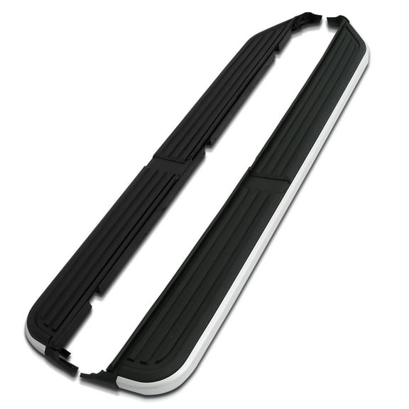 Spec-D Tuning Nerf Side Step Bar Running Board Silver Compatible with 2005-2016 Land Rover Discovery LR3 LR4