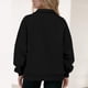 thumbnail image 4 of HongQid Women's Half Zip Sweatshirts Fleece Stand Collar Long Sleeve Oversized Pullovers with Pockets, 4 of 5