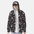 thumbnail image 3 of Pofeuu Anchors Print Sun Protection Outdoor Lightweight Full Zip UV Cooling Hoodie Long Sleeve Summer Clothing for Outdoor Hiking-Large, 3 of 5