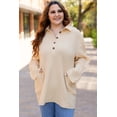 thumbnail image 1 of a.Jesdani Plus Size Thermal Henley Tunic - Warm, Chic, Comfort!, 1 of 8