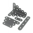 thumbnail image 4 of Soporte de estante con soporte de código de ángulo de acero inoxidable engrosado Soporte de triángulo de código de ángulo recto de 90 grados Código de ángulo negro, 4 of 4