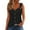Black, variant on Taqqpue Womens Tank Tops Sleeveless Button Down Scoop Neck T Shirts Eyelet Embroidery Summer Casual Blouse Fashion Going Out Tank Tops