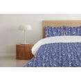 thumbnail image 4 of Ambesonne Garden Scene Down Alternative Quilt Comforter, Spring Chrysanthemum, Twin XL, Off White Quartz, 4 of 5