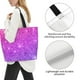 thumbnail image 3 of Easygdp Pink Purple Glitter Bolsas Tote para Mujer, Bolsos de Hombro para Viaje, Bolsos de Mano de Gran Capacidad para Compras y Trabajo, 3 of 8