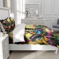 thumbnail image 4 of TeasBank Butterfly Bedding 3D Printed Butterfly Duvet Cover Queen Size Flying Animal Comforter Cover for Women Modern Room Decor 1 Quilt Cover with 2 Pillow Cases(No Comforter), 4 of 4