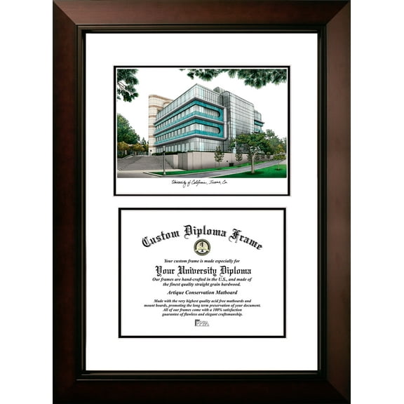 Campusimages CA933LV University of Irvine Legacy Scholar Diploma Frame