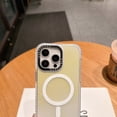 thumbnail image 2 of Allytechgroup Slim Phone Case for Apple iPhone 15, Matte Shockproof iPhone 15 Cover Compatible with MagSafe, Translucent Slim Fit Cell Phone Case, Clear, 2 of 10