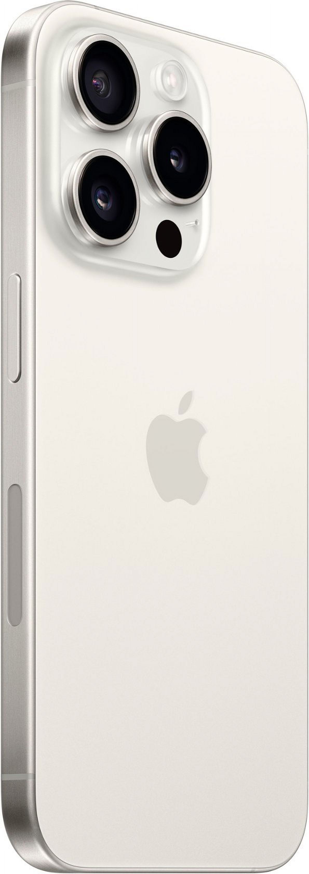 Restored Apple iPhone 15 Pro Max - Cricket Wireless - 1 TB White Titanium (Refurbished)