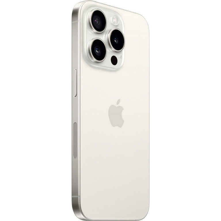 Restored Apple iPhone 15 Pro Max 1TB (T-Mobile) White Titanium MU6G3LL/A  Excellent Condition 