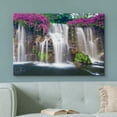 thumbnail image 2 of wall26 - Misty Waterfall Picturesque Flowers - Canvas Art Home Art - 12x18 inches, 2 of 5