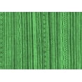 thumbnail image 1 of Ahgly Company Indoor Rectangle Oriental Emerald Green Modern Area Rugs, 6' x 9', 1 of 4